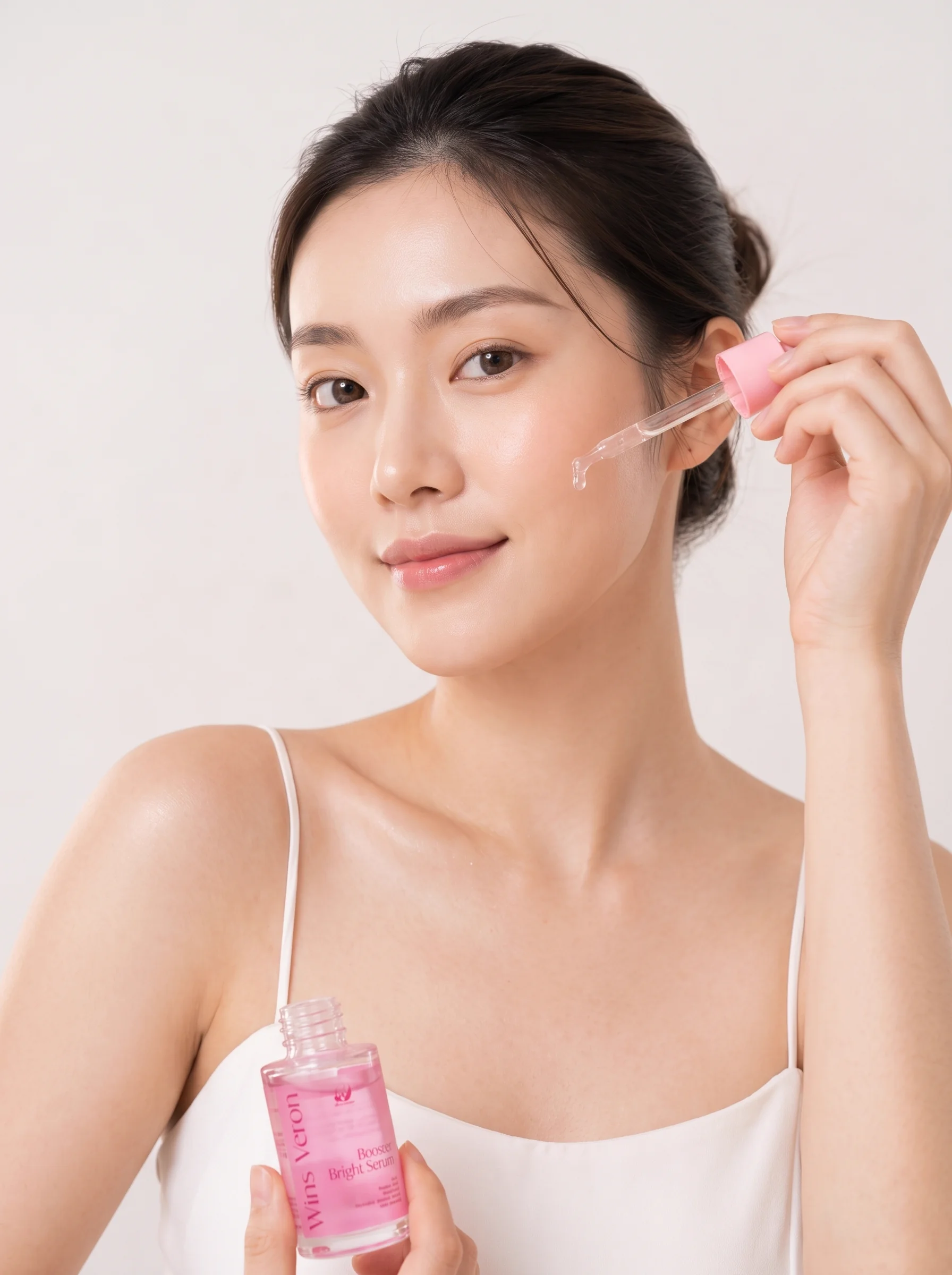 Model Resmi Booster Bright Serum Wins Veron